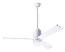 Modern Fan Co. CIR-GW-50-WH-355-WC - Cirrus DC Fan; Gloss White Finish; 50" White Blades; 17W LED; Wall Control