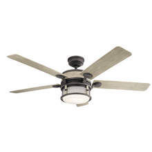 Kichler 310170WZC - Ahrendale™ LED 60" Fan Weathered Zinc