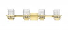 Innovations Lighting 310-4W-SG-CL - Wellfleet Bath Vanity Light