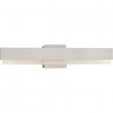 Progress P300406-009-CS - Semblance Collection 24 in. Brushed Nickel Medium Modern 3CCT Integrated LED Linear Vanity Light