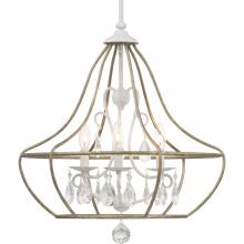 Progress P400151-151 - Fleurette Collection Three-Light Chandelier