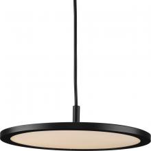 Progress P500366-31M-30 - Everlume LED Collection Modern Matte Black Pendant