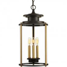 Progress P550012-020 - Squire Collection Three-Light Hanging Lantern