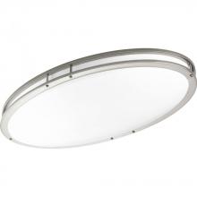  P7251-0930K9 - One-Light 18" LED Oval Flush Mount