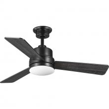 Progress P2555-3130K - Trevina II Collection 44" Three-Blade Black Ceiling Fan