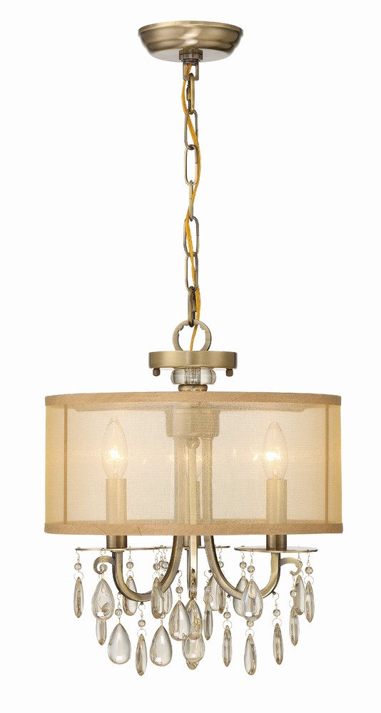 crystorama hampton 8 light chandelier