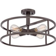 Quoizel NHR1718WT - New Harbor Semi-Flush Mount