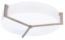 AFX Lighting, Inc. APF1524LAJUDWG-LW-MSBB - Apex 17'' LED Flush,120-277V,3 CCT,WG,LW,MS,BB