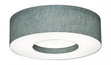 AFX Lighting, Inc. MCF1524LAJUD-GY-MSBB - Montclair 15'' LED Flush,120-277V,3 CCT,GY,MS,BB