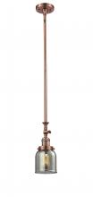 Innovations Lighting 206-AC-G53 - Bell - 1 Light - 5 inch - Antique Copper - Stem Hung - Mini Pendant