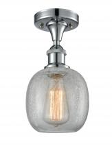 Innovations Lighting 516-1C-PC-G105 - Belfast - 1 Light - 6 inch - Polished Chrome - Semi-Flush Mount