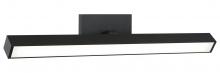 Matteo Lighting S12924MB - 1 LT 24"W "PARALLEL" MATTE BLACK LED WALL SCONCE