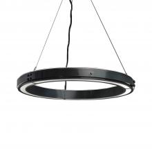 UltraLights Lighting 17374-60-BK-BK-04 - Strata 17374 Ring Pendant