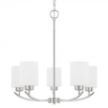 Capital 415251BN-338 - 5 Light Chandelier