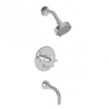 Newport Brass 3-2982BP/26 - Balanced Pressure Tub And Shower Trim Set