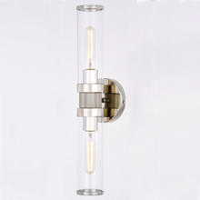 Vaxcel International W0389 - Levitt 2 Light Wall Light Polished Nickel