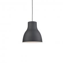  494216-BK - Cradle 16-in Black 1 Light Pendant