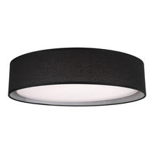  FM7920-BK - Dalton 20-in Black LED Flush Mount