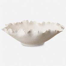 Uttermost 18154 - Blossom Short Off-white Bowl