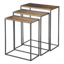 Uttermost 25050 - Coreene Gold Nesting Tables Set/3