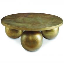 Uttermost 26000 - Triplet Antique Brass Coffee Table