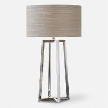 Uttermost 27573-1 - Uttermost Keokee Stainless Steel Table Lamp