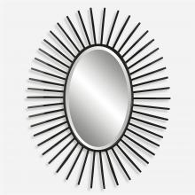 Uttermost 09800 - Starstruck Black Oval Mirror