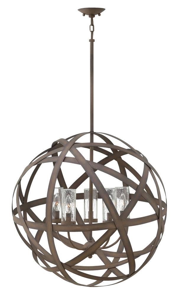 large orb pendant light