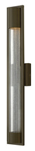 Hinkley 1225BZ - Hinkley Lighting Mist Series 1225BZ Dark Sky and ADA Compiant Exterior Wall Bracket