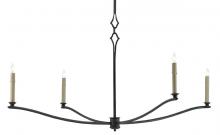  9000-0176 - Knole Black Chandelier