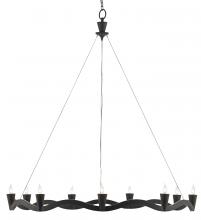  9000-0461 - Serpentina Black Chandelier